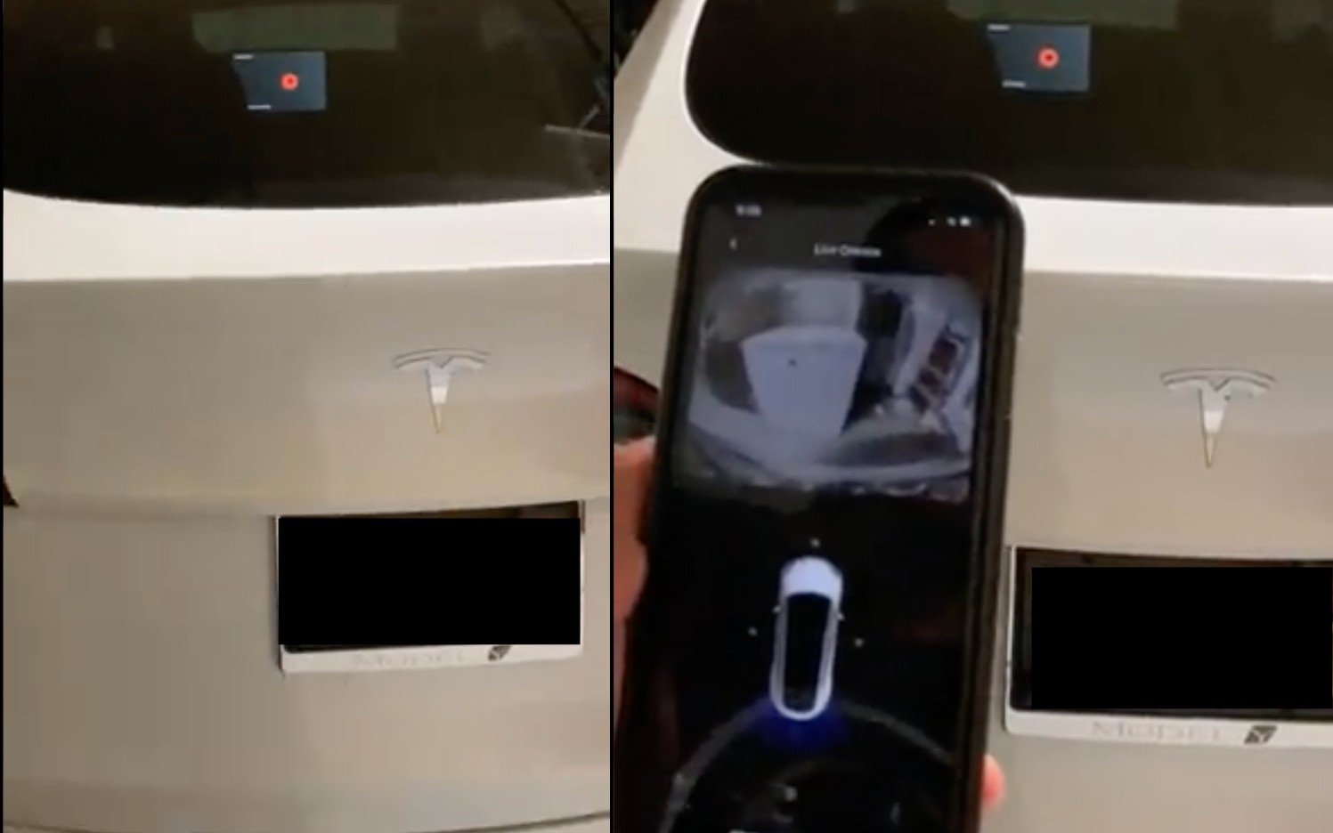 first-look-tesla-sentry-mode-remote-live-view-voice-broadcast-video