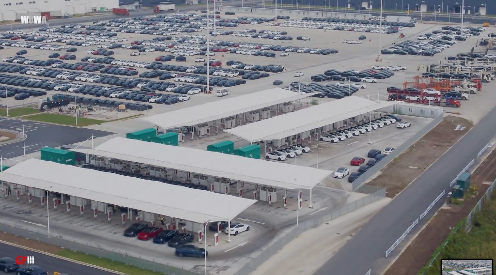 Tesla Gigafactory Shanghai is as busy as ever as Model Y orders open in UK