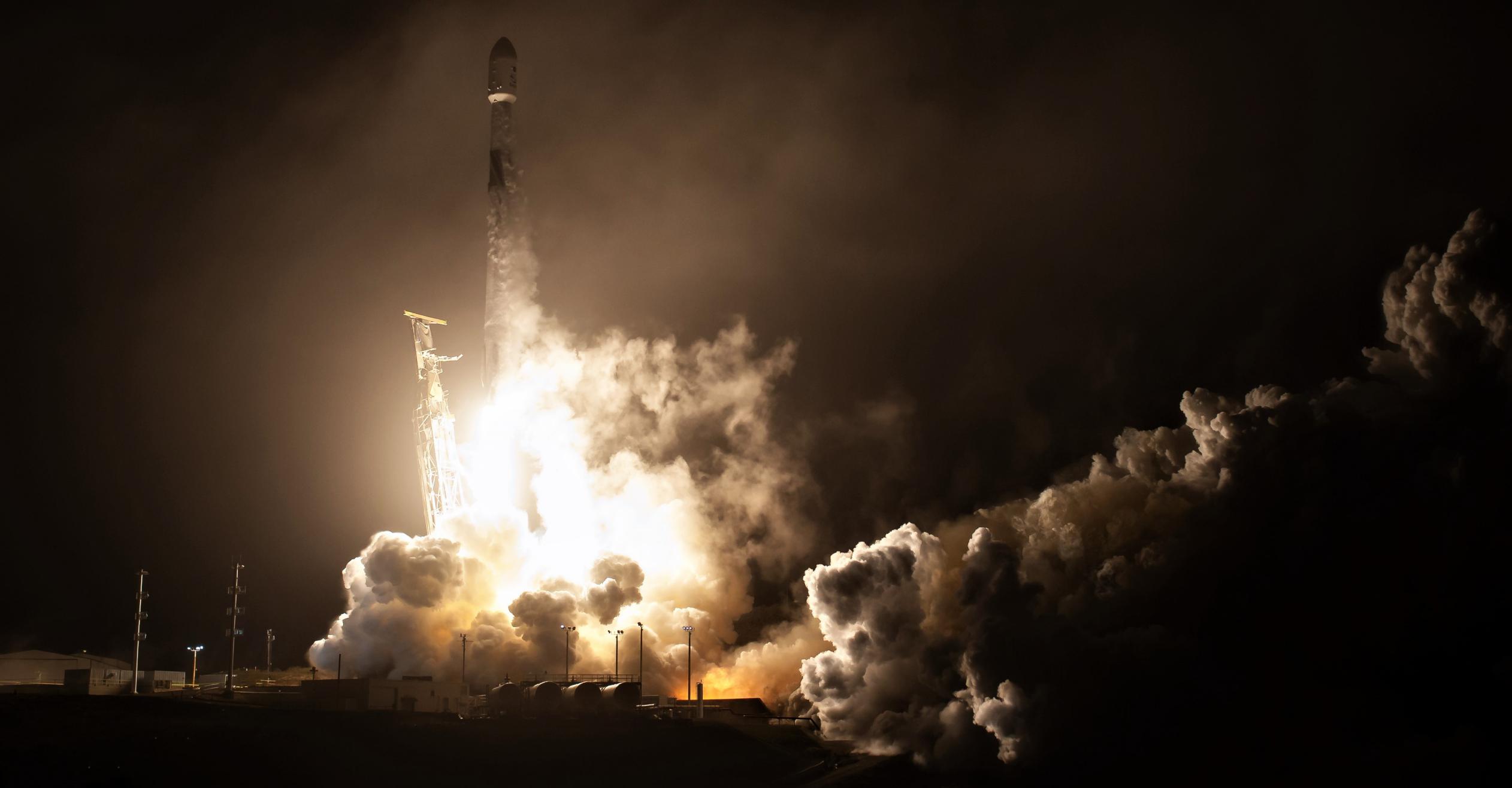 SpaceX launches 54 Starlink satellites, ties record for first-stage returns  