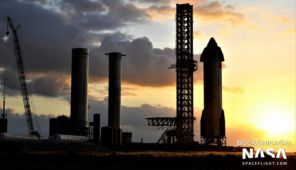 photo of SpaceX putting the finishing touches on Starship’s orbital launch pad image