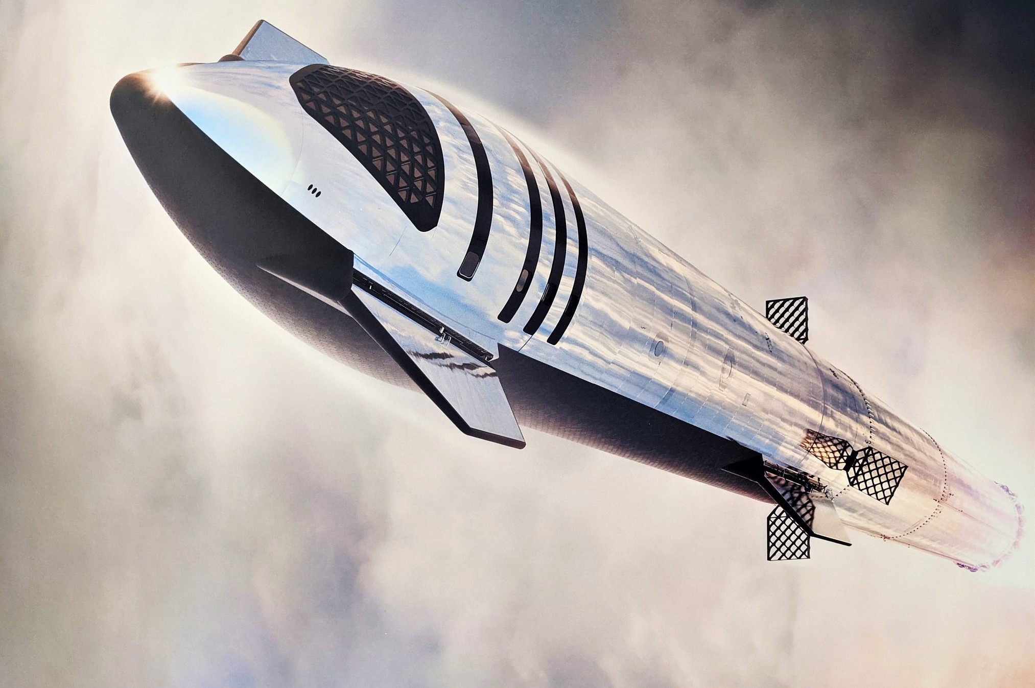 Starship 2021 (SpaceX) render 1 crop