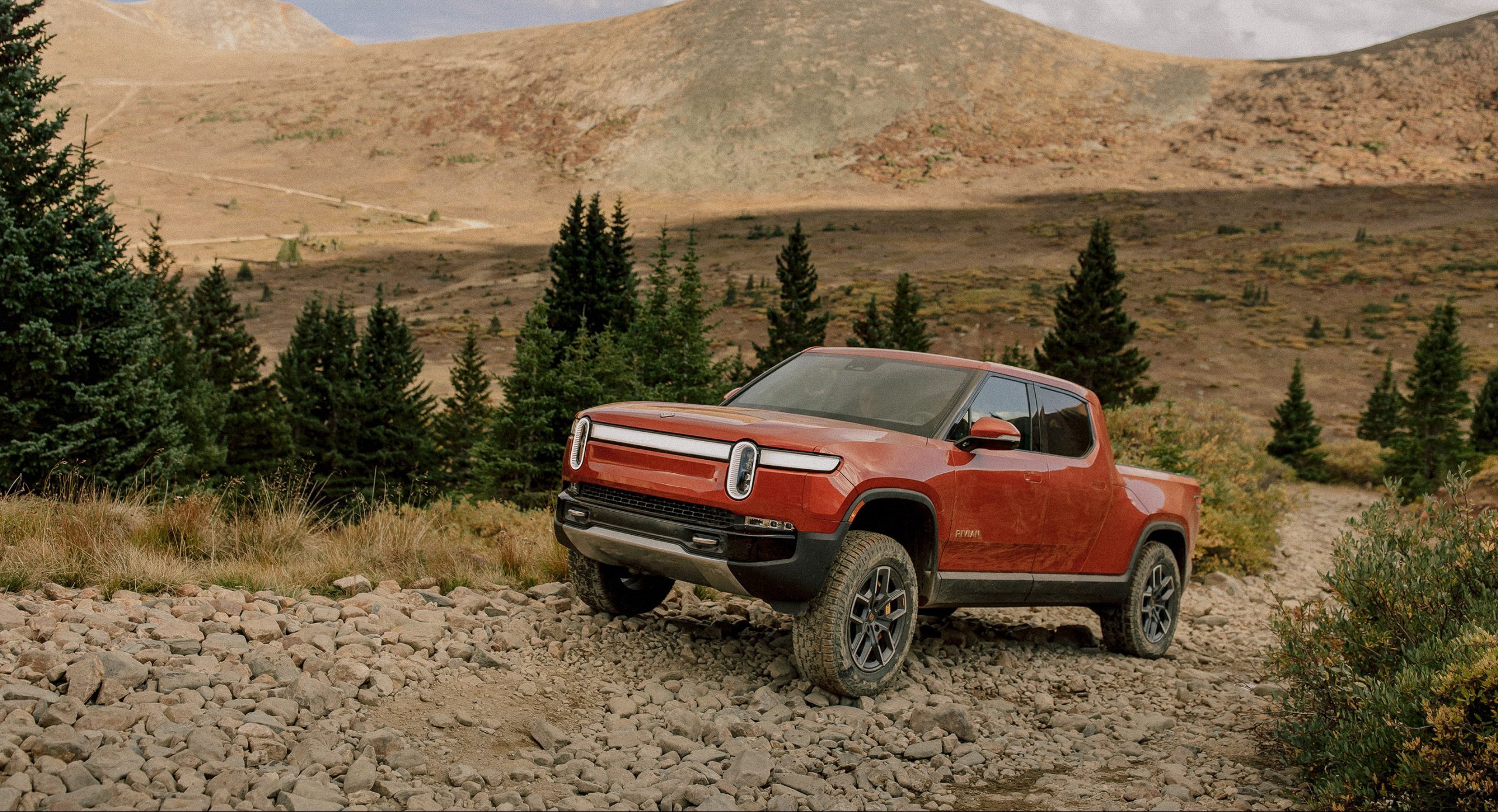 rivian-r1t-red