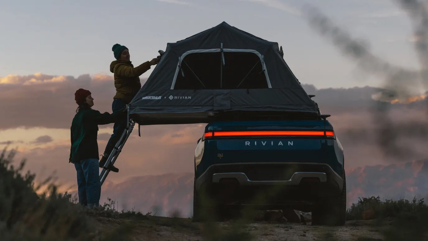 Rivian Gear shop reminds owners of the company’s sustainable adventure