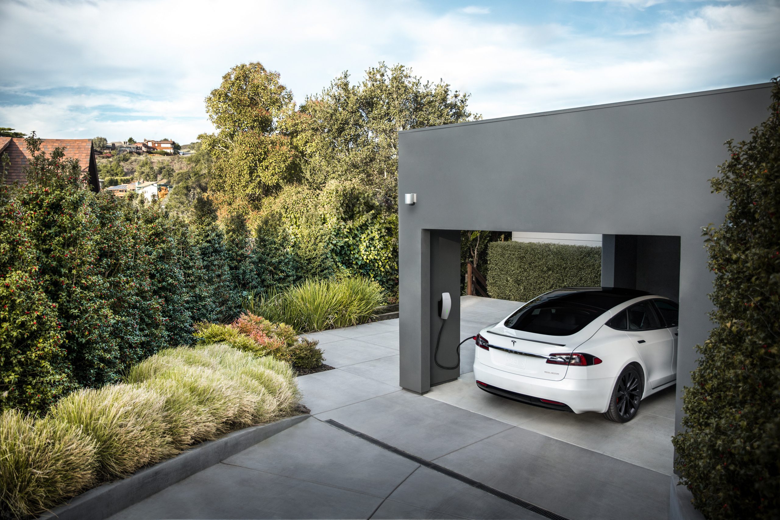 tesla home charging