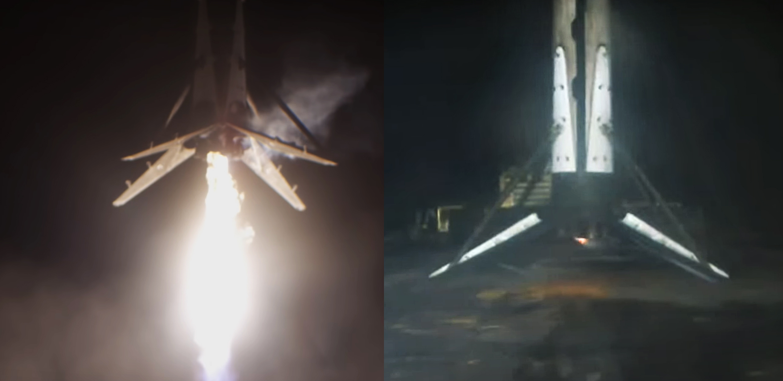 CRS-24 Dragon F9 B1069 LC-39A webcast 122121 (SpaceX) landing + OG2 B1019 landing 1