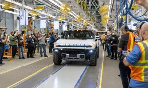 2022 hummer ev production