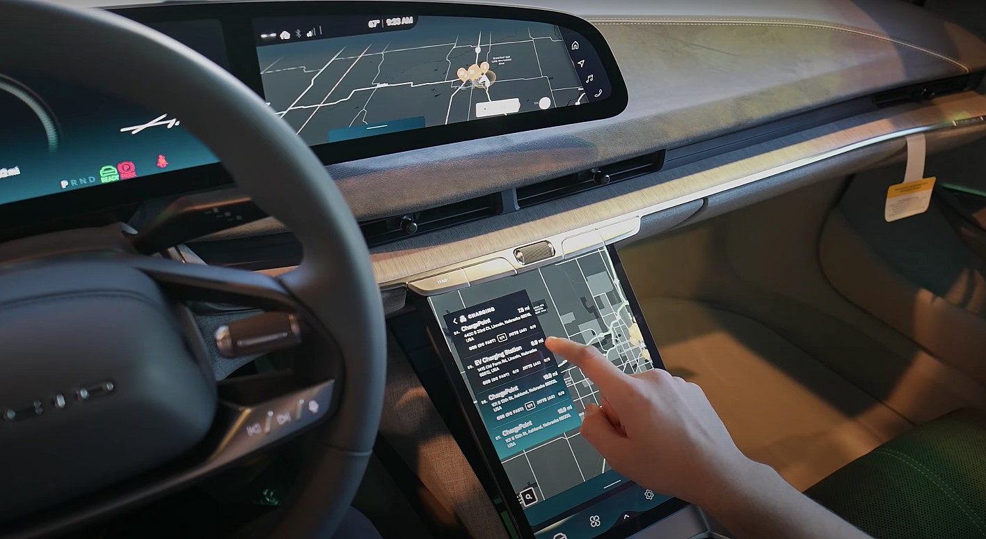 Lucid Air production software gets tested, shows interesting quirks