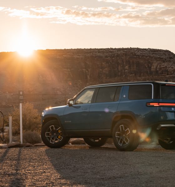 rivian under canvas partnership charging