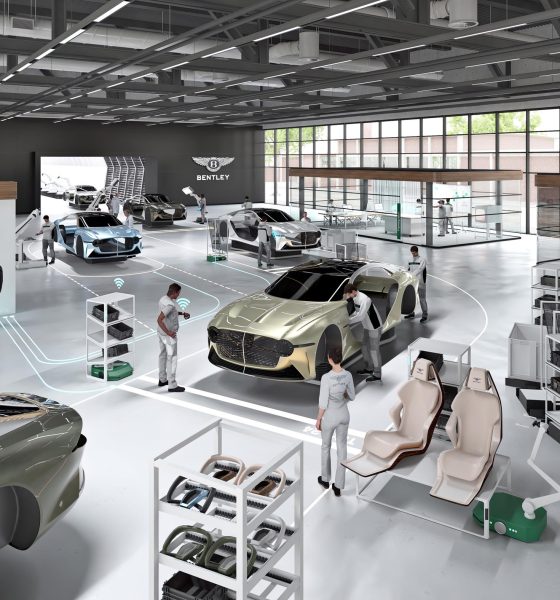bentley ev factory uk crewe england