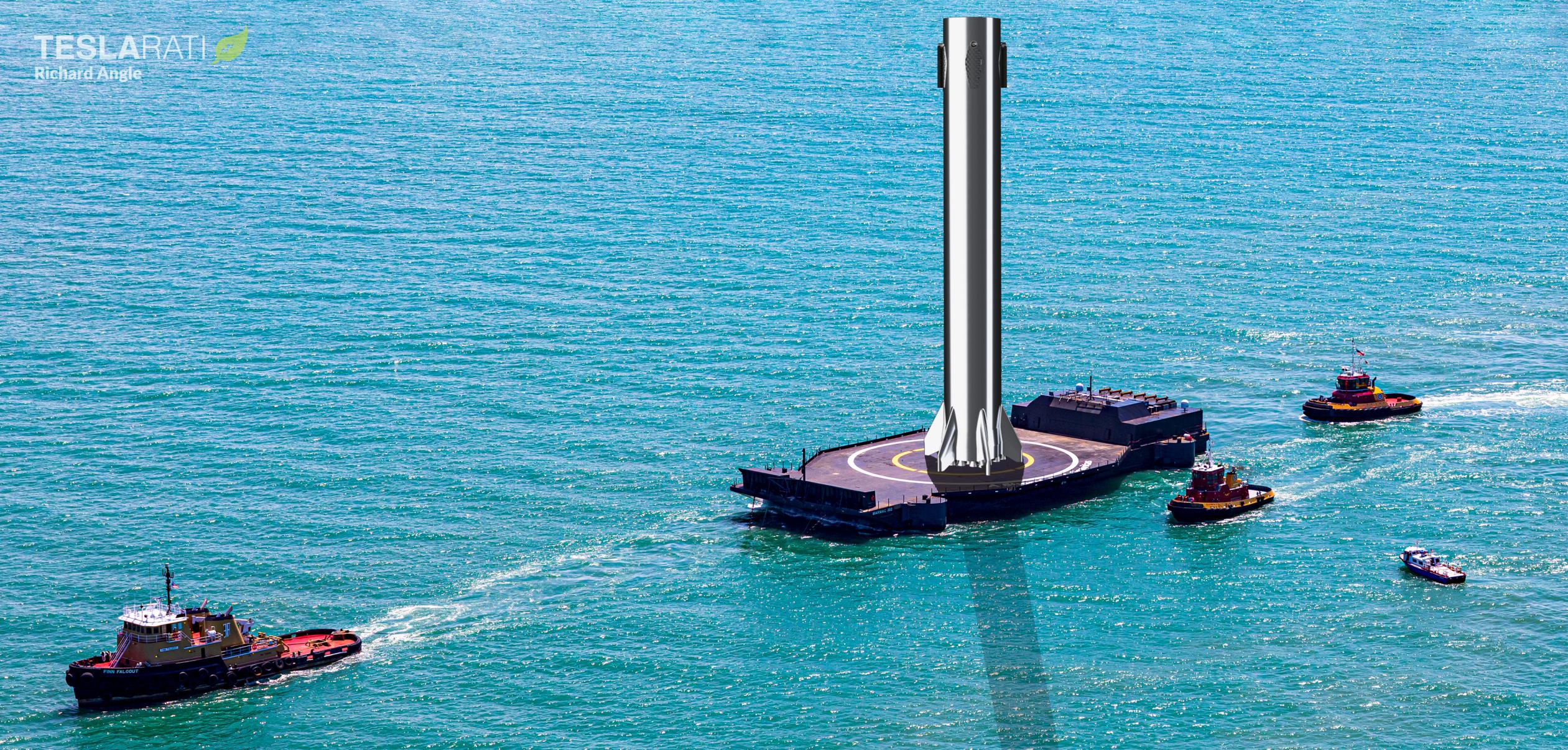 Super Heavy ASOG (Richard Angle – Teslarati – SpaceX) 1 (c)