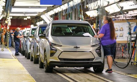 chevrolet bolt ev production