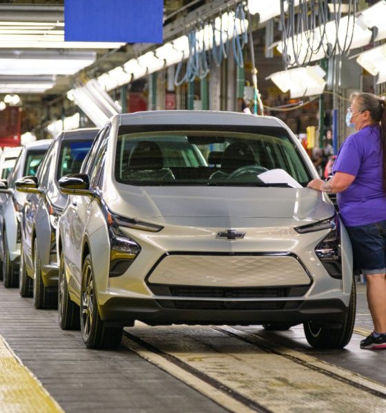 chevrolet bolt ev production