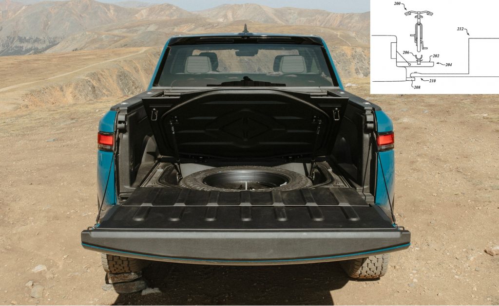 Rivian patent reveals tailgate cargo system with trailer attachment Auto Recent
