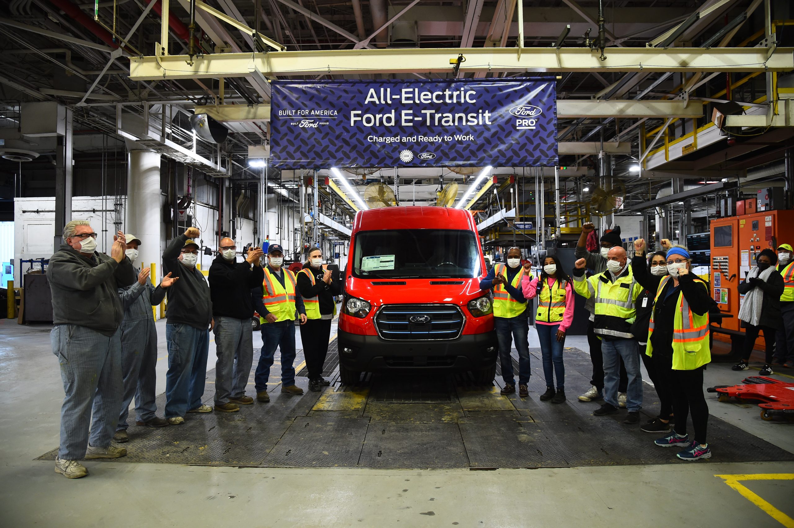 2022 E-Transit Production at Kansas City Assembly Plant