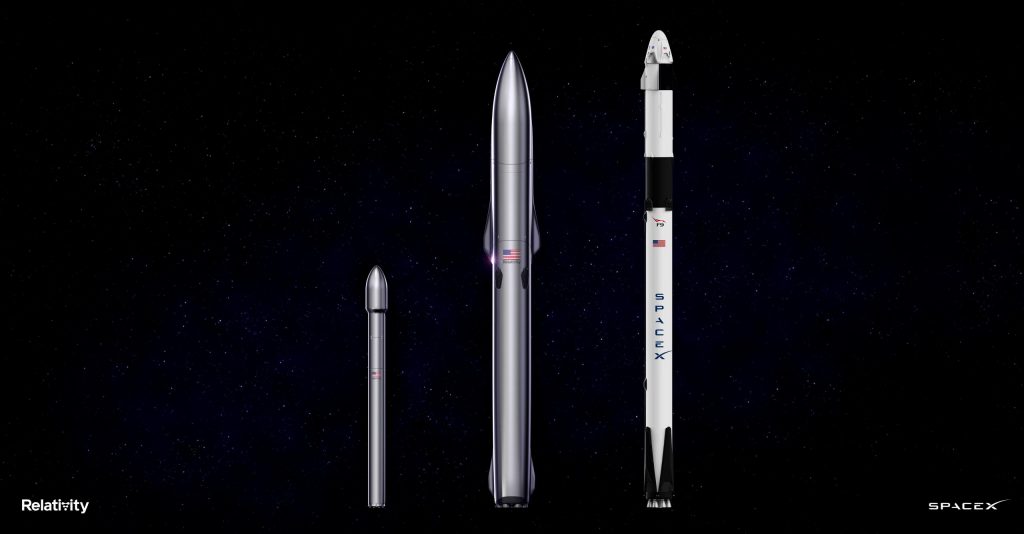 Terran 1 Terran R Falcon 9 Relativity SpaceX 1 c 1024x534 - Auto Recent