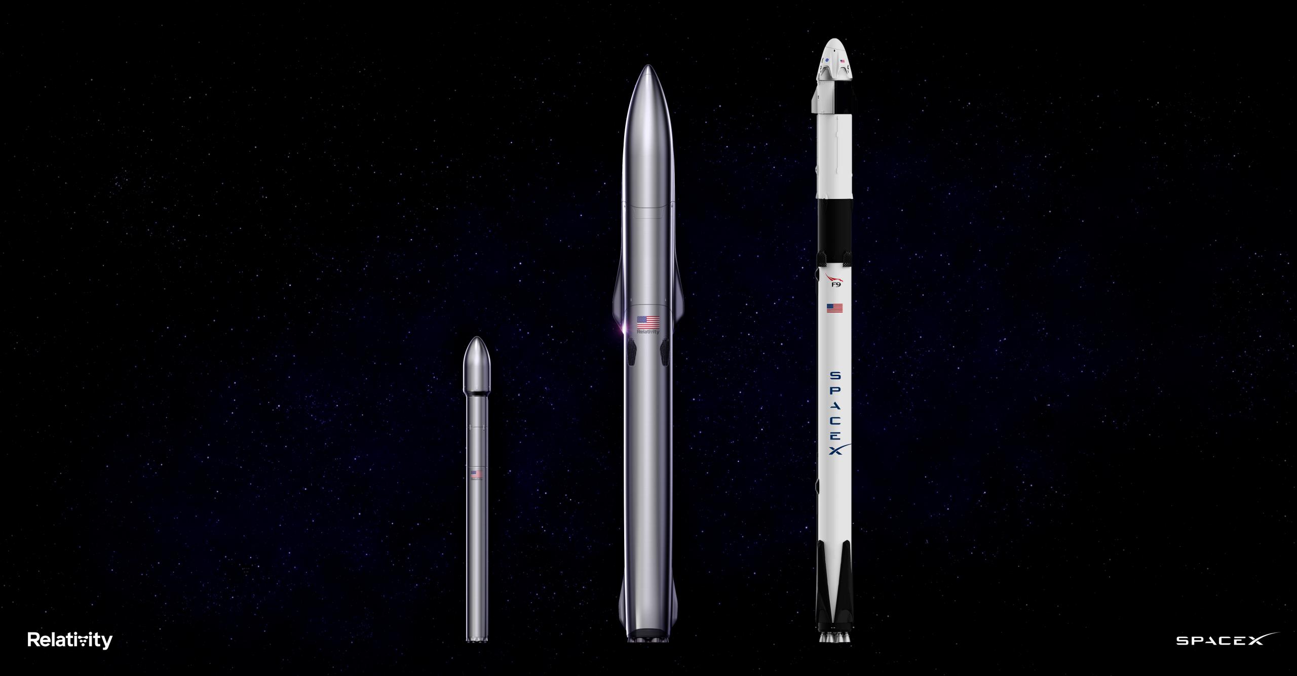 Terran 1 Terran R Falcon 9 (Relativity & SpaceX) 1 (c)