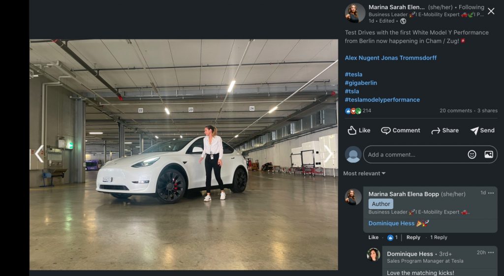 Wildert Tesla nun im Mercedes Segment? - JESMB