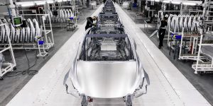 tesla model y production giga texas