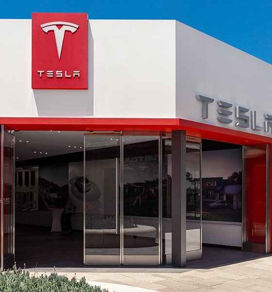 tesla showroom