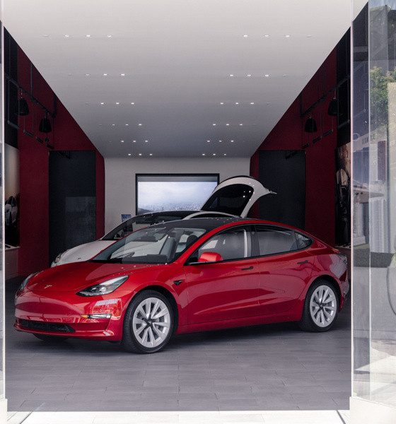 tesla showroom