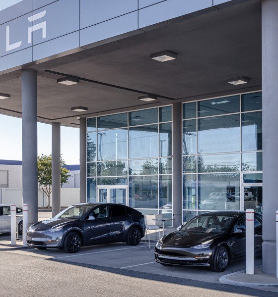 tesla showroom