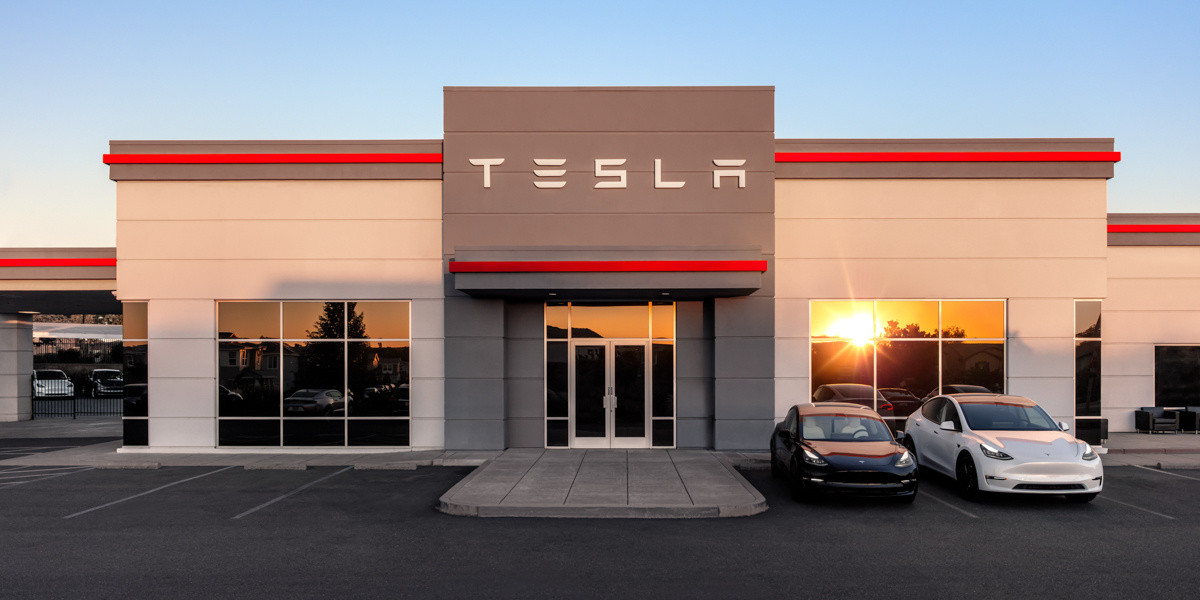 tesla showroom