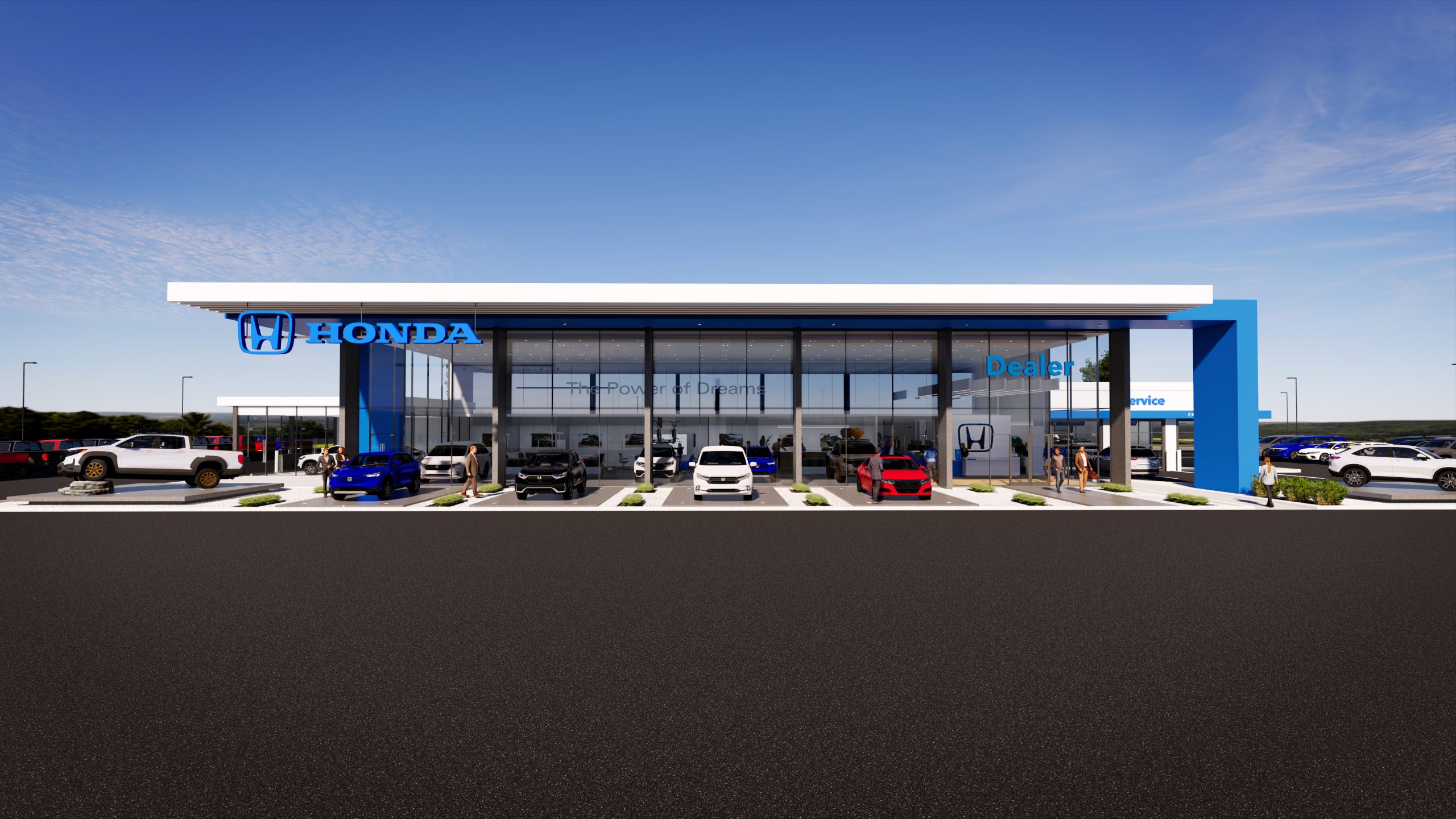 New Honda Facility Design Image_Elevation