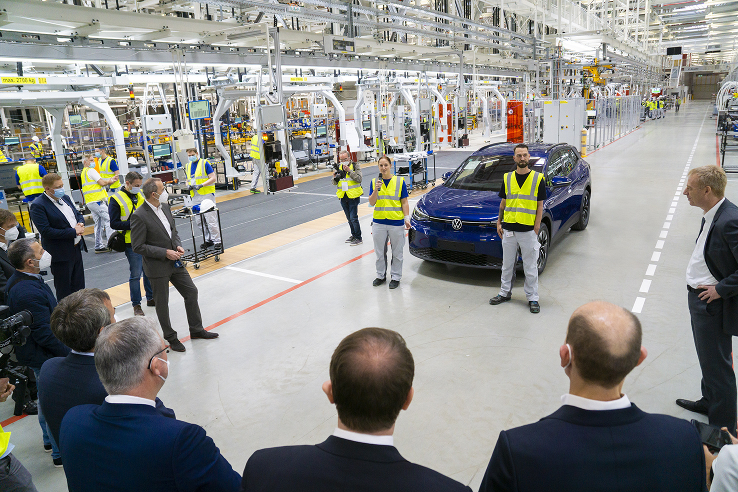Volkswagen’s global production network for electric vehicles g