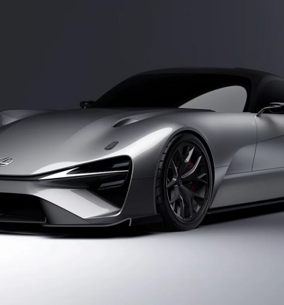 Electrified Lexus Coupe