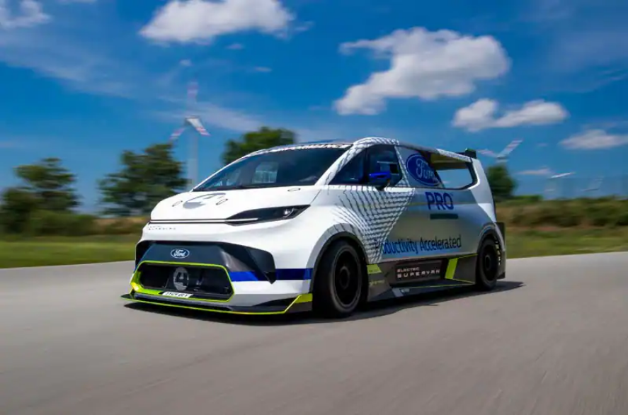 Ford Pro Electric SuperVan Packs a High-Voltage Punch