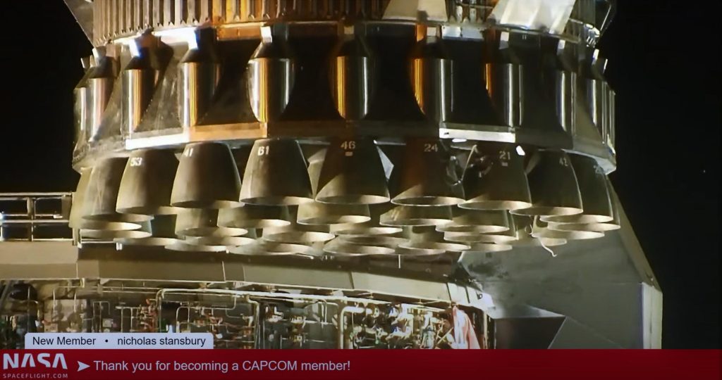 SpaceX installs Super Heavy booster on launch mount with giant robot arms
