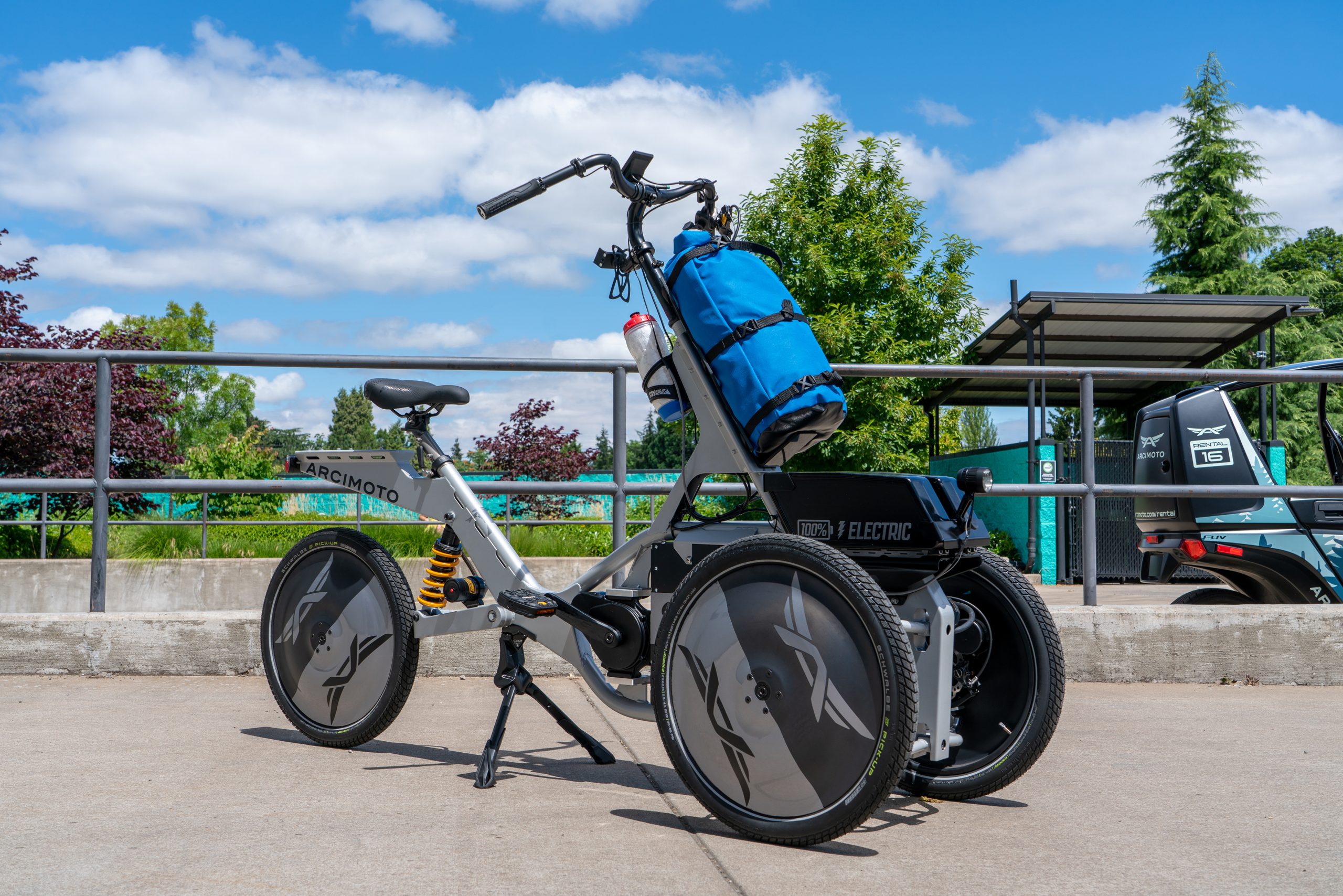 Arcimoto CEO Mark Frohnmayer talks MLM Cybertrike