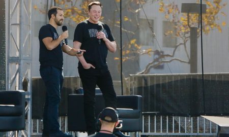 Elon_Musk_and_Drew_Baglino_at_Tesla's_Battery_Day_(50377612507)