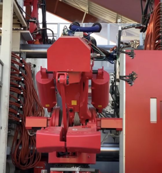 Tesla's Giga Press in action