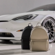 von Holzhausen is giving away a vegan leather backpack made for Tesla fans