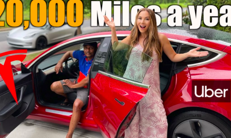 An Uber driver who drives 120,000 miles per year switched to a Tesla (Video)