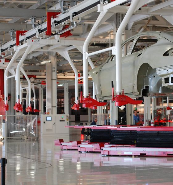 tesla fremont factory production