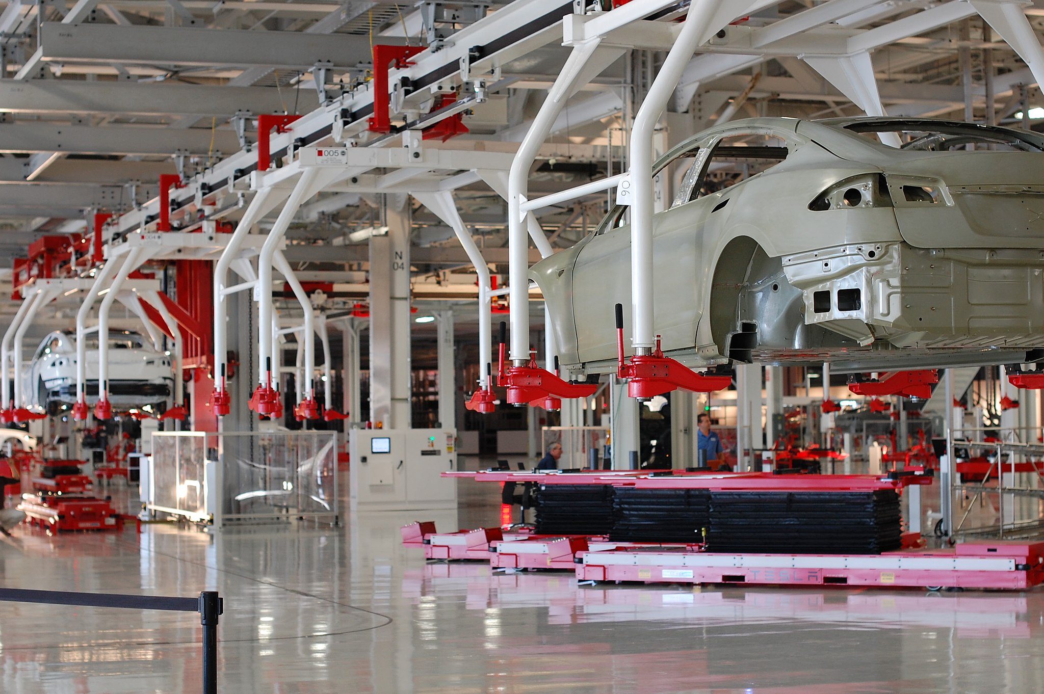 tesla fremont factory production