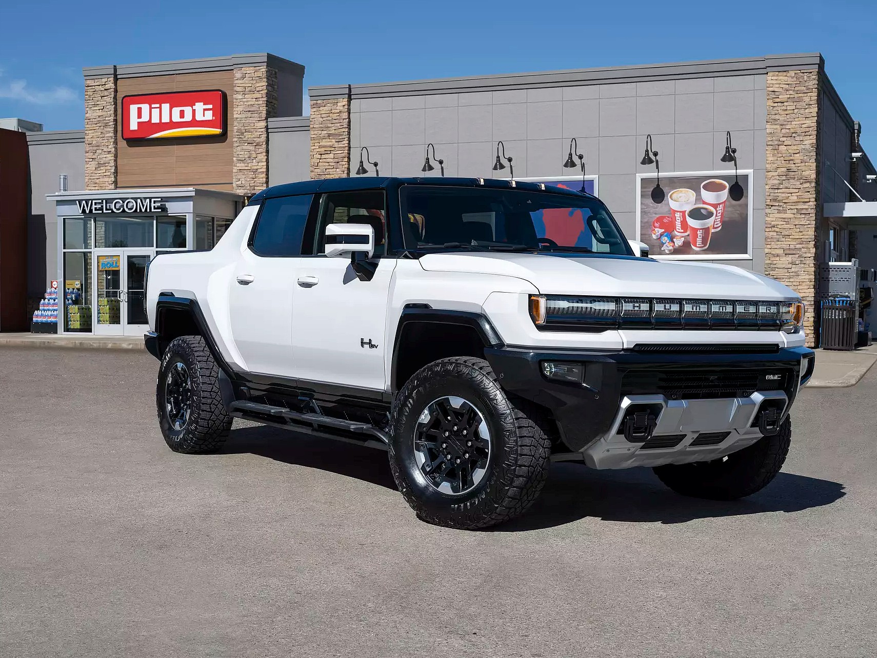 GMC Hummer EV Pilot Flying J partnership