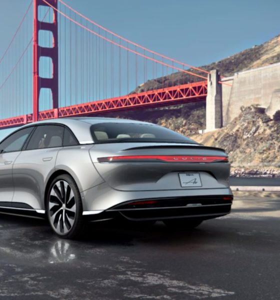 lucid air cosmos silver