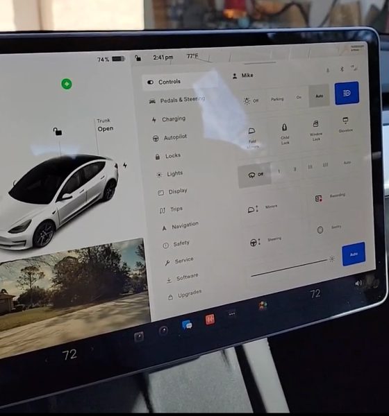 tesla blind spot camera