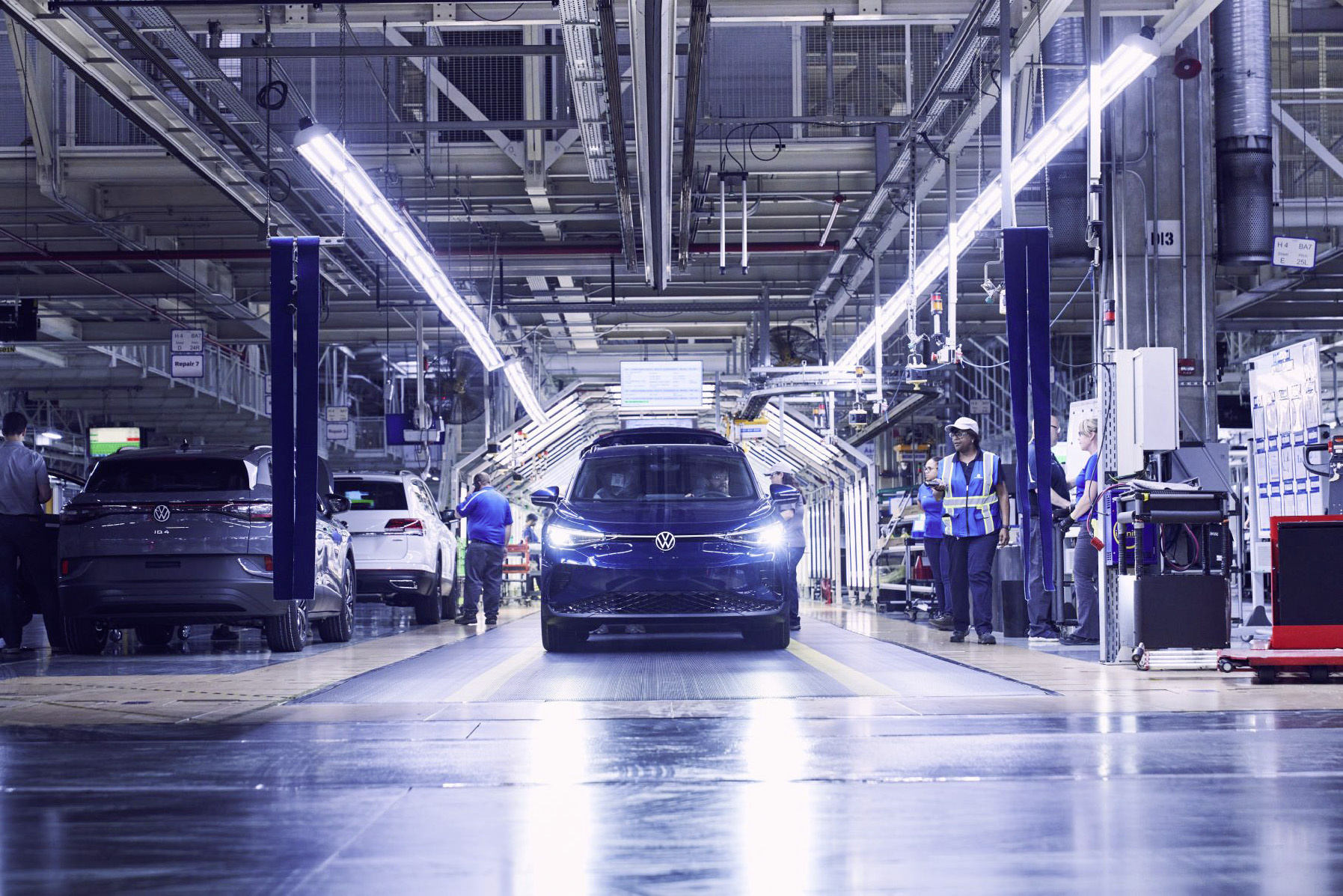 Volkswagen ID.4 production in Chattanooga, TN