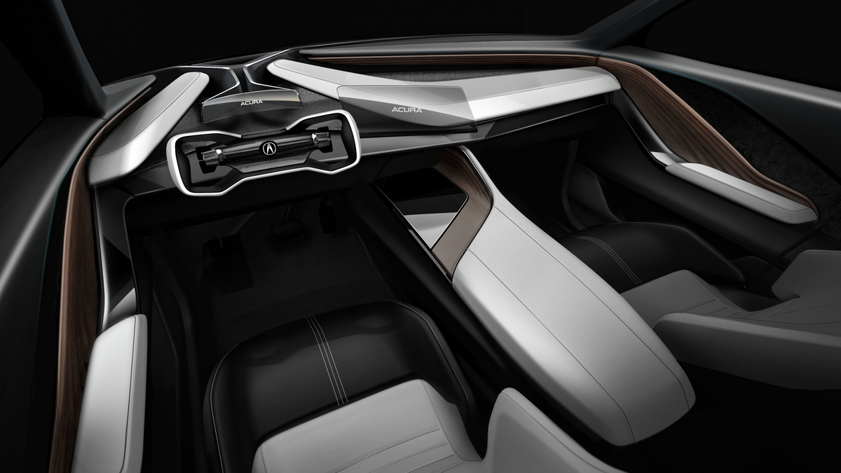 05 Acura Precision EV Concept Interior Rendering