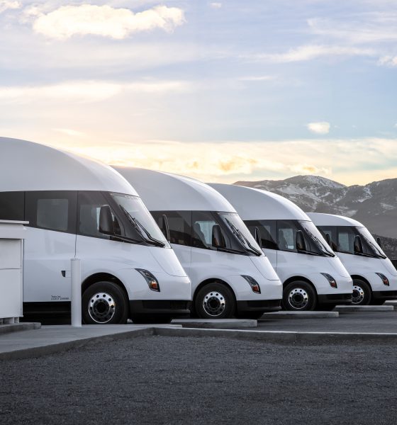 tesla semi fleet