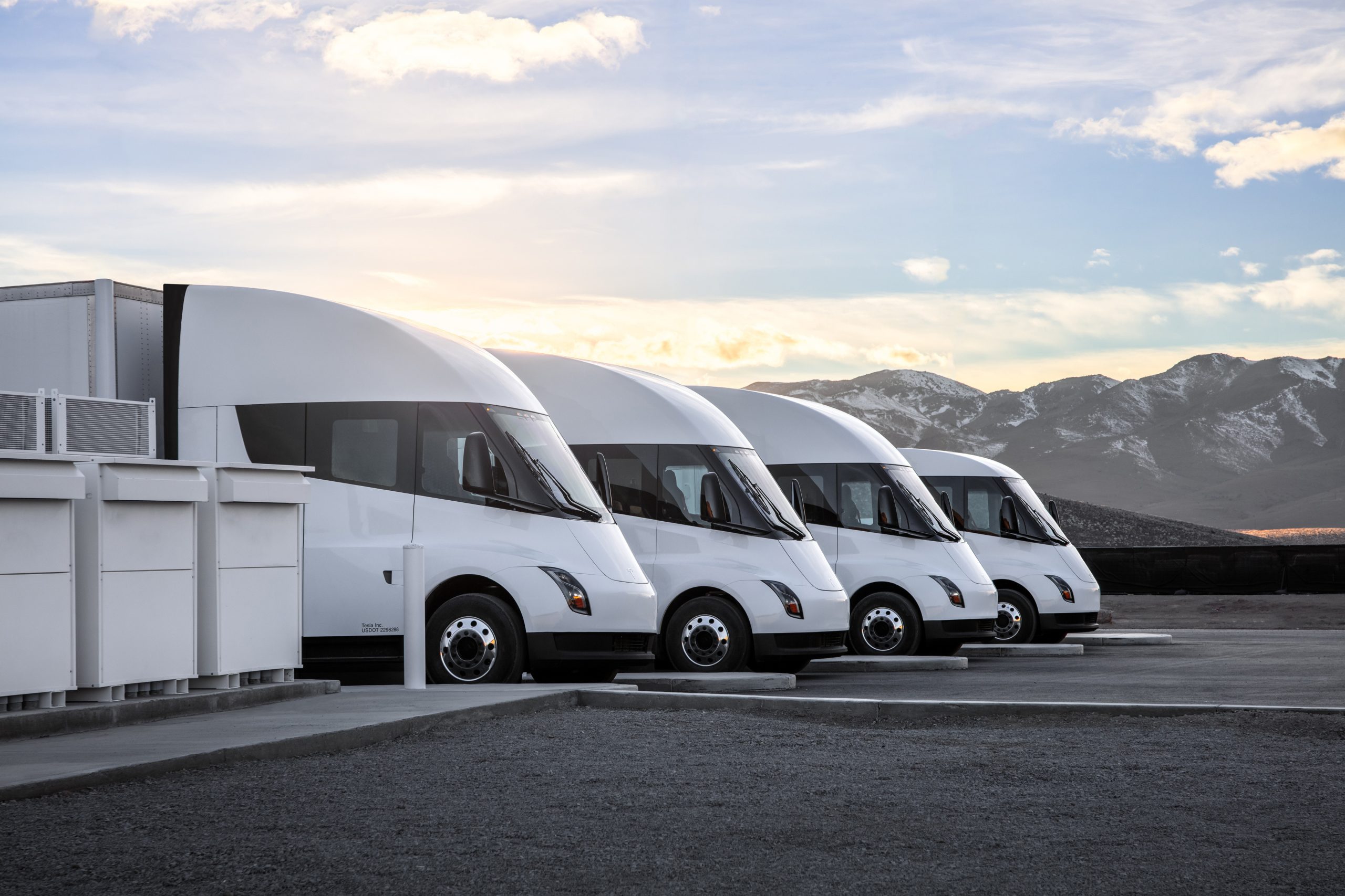 tesla semi fleet