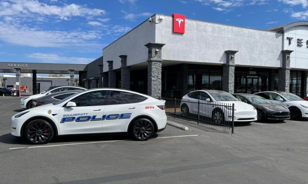 Boulder City NV purchased new Tesla police vehicles