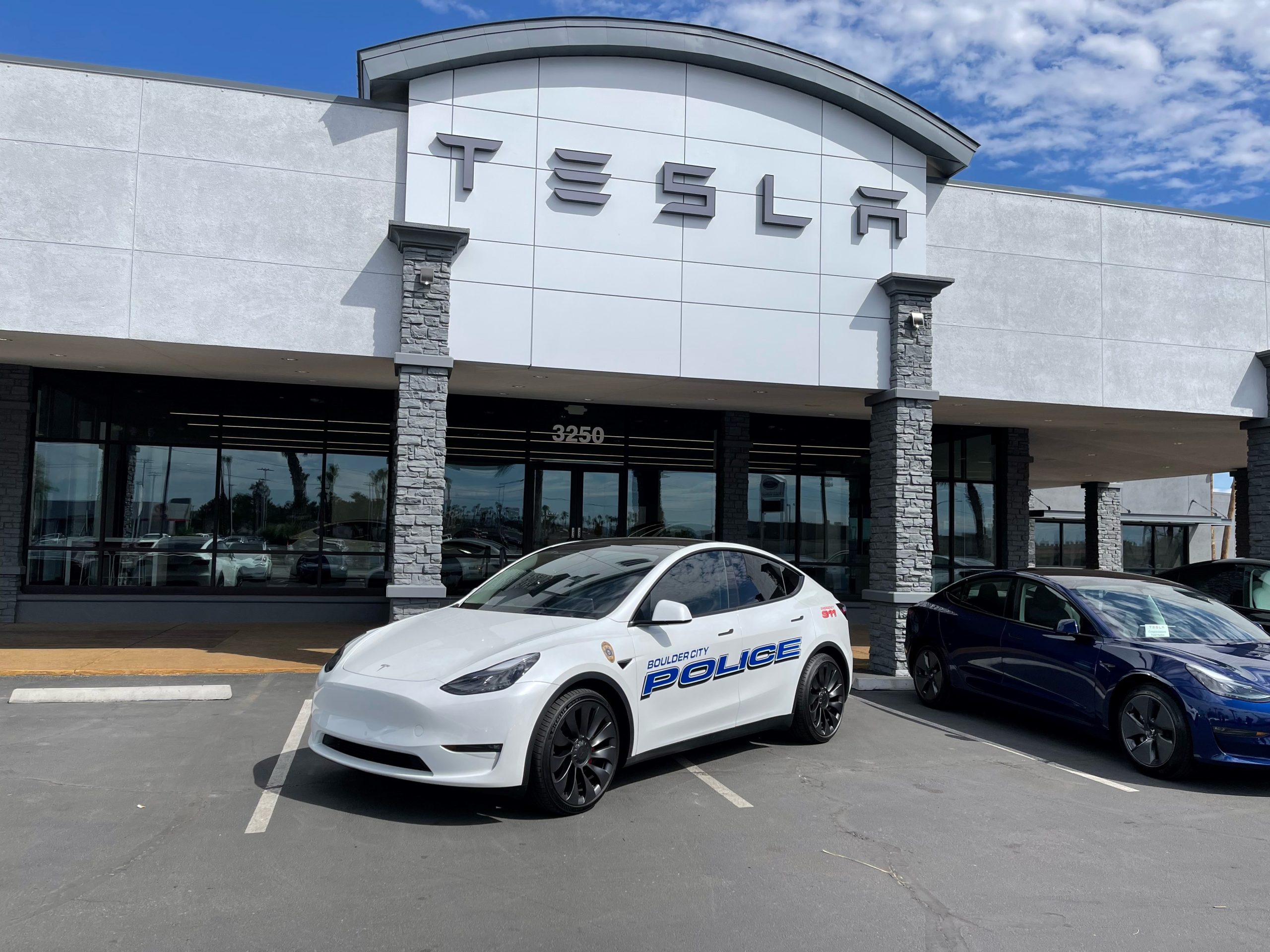 Boulder City PD EV takes delivery of 2 Tesla Model Ys & will launch EV pilot program