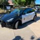Tesla Model Y showcased at Menlo Park Police employee appreciation event