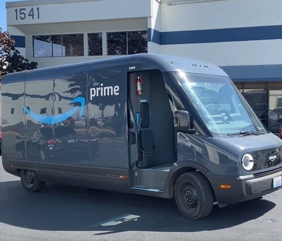 rivian edv amazon van