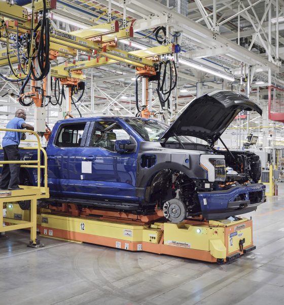 ford rouge ev center f-150 lightning production